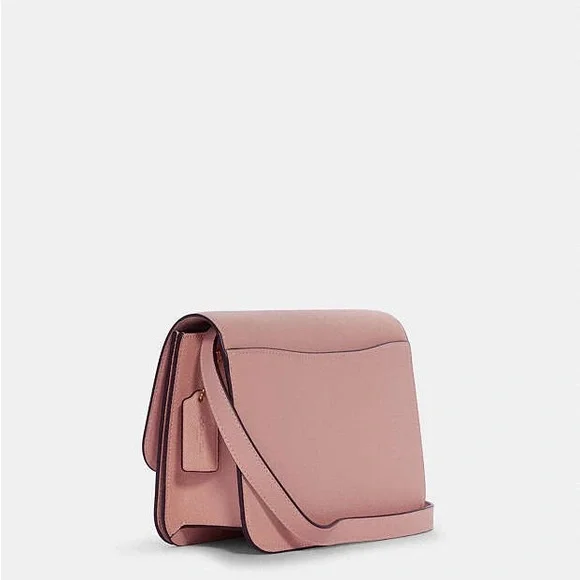 Coach Brynn Flap Crossbody Bag - Pink - Picture 3 of 16